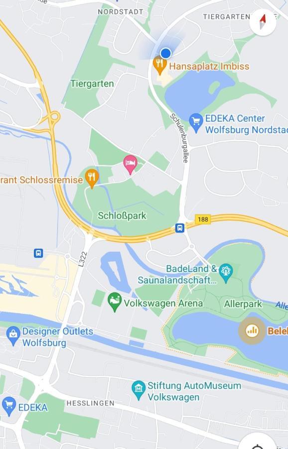 " Die Wolfs Burg" 50Qm & Zentrumsnah Wolfsburgo Exterior foto